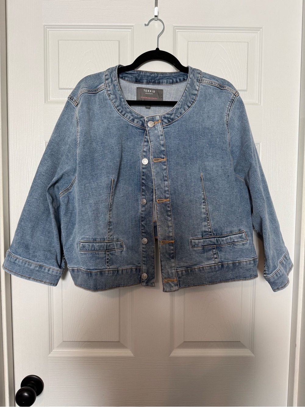 torrid Light Wash Blue Kids Jean Jacket